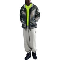 Nike X Stussy Ghillie Pilnai užsegamas su gobtuvu ilgomis rankovėmis striukė Unisex striukės HQ8538-900 L gray