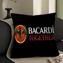B-Bacardis Rumo Pagalvės Dovanos Namų Biuro Baldai Miegamojo Sofa Automobilio Pagalvėlės Dangtelis Dėklas 45x45cm 12x12Inch