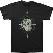 Cypress Hill Men's Vintage Skull Slim Fit T-shirt Medium Black S juoda