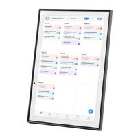 10,1 colio skaitmeninis kalendorius HD išmanusis šeimos planuoklis su darbų sąrašu, maisto planuokliu, žvaigždžių taškais, nuotraukomis F e