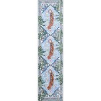 Bėgiko kilimas Koridoriaus kilimas Neslystantis Skalbiamas mašinoje Sulankstomas Bohemiškas Retro rašto kilimas Ilgo dydžio Namų dekoravimo kilimėliai 50x160cm white