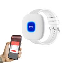 Belaidis pavožo mygtukas WiFi avarinis žadintuvas apyrankė Smart CareGiver pavožiklis seneliams ligoninėje slaugos namuose su 100 pėdų diapazonu App valdymas Recha