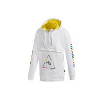 Adidas Originals Trefoil x Pharrell Williams Printed Half-Zip Hoodie Men Hoodie White FR9069 XL