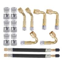 Padangų vožtuvų prailgintojas, Padangų vožtuvų prailgintojo adapteris Vožtuvai Lankstus guminis prailgintojas Padangų vožtuvų adapterio pakeitimas 1 beige