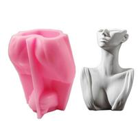 Creative Human Body Mold Abstract Plant Pot Silicone Mold Flower Pot Mould for Resin Casting Home Decoration Craft 1