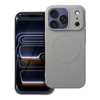 SILICONE MAG COVER (large opening) case compatible with MagSafe for IPHONE 17 Pro titanium