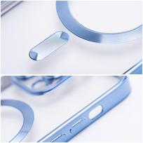 ELECTRO MAG COVER case compatible with MagSafe for XIAOMI Redmi 15 4G/5G (171.1mm), blue