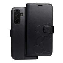 MEZZO Bookcase for SAMSUNG A26 5G, teddy bear design, black