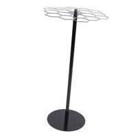 Rotatable Medal Hanger Display Rack Steel Tabletop Medal Holder with Over 45 Medals Capacity for Sports Races Gymnastics Award