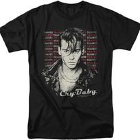 Cry Baby Drapes Unisex Adult T Shirt S juoda