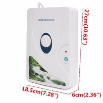 0,6 g/ Ozonatorius Oras Maistas Daržovės Sterilizatorius Valytuvas Plautuvės Buitinė Technika 12W 220V 50Hz h Nešiojamas Ozono Generatorius