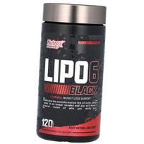 Lipo 6 riebalų degintojas, Lipo-6 Black, Nutrex 120 kaps. (02152004) 120caps