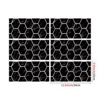 6 vnt. kalkakmenio imituojančio plytų rašto sienų lipdukas lipnus vandeniui atsparus kambario dekoravimo lipdukas sienų dekoravimas 30x15cmX6Pcs