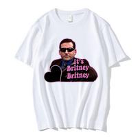 Michael Scott Homage The Office Men T-shirts Tv Series Dwight SchruteJim Halpert It's Britney Graphic T-shirt Streetwear Unisex S