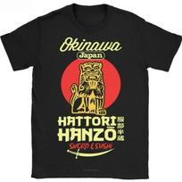 Hattori Hanzo Kardas ir Sushi Anime Klasikinis Bill Kill Filmas Marškinėliai vyrams Vasaros stilius Moteriški marškinėliai Drabužiai moterys Mada sum M