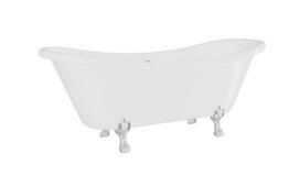 Vonia Besco Amelia 190, White+Chrome (be sifono, su persipylimo skyle)