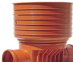 Valymo-apžiūros šulinys 425-250 mm T1 - tiesus praėjimas. Uponor PP