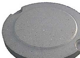 IBF Betono danga 425 mm. Šildymo ranka.
