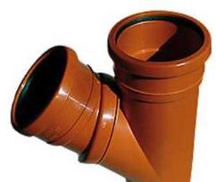 Purus PP atšakinis vamzdis 45-90 g. 110/110 mm - su 2 įvorėmis, Jotiflex