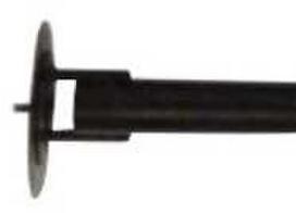 Hl Muffer Aps HL pūtimo vamzdis 30 cm karšto oro pistoletui, skirtas 50/45-110/80 mm skersmens išpūtimo pistoletui