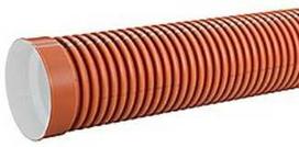 Uponor PP kanalizacijos vamzdis 200x3000 mm SN8 - Ultra Double. EN13476