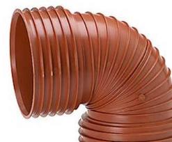 90° alkūnė 250 mm - su 2 įvorėmis. Uponor Ultra PP