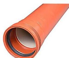 PP kanalizacijos vamzdis 160x1000mm SN4 - daugiasluoksnis vamzdis, EN13476. Wavin