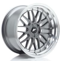 JR Wheels JR23 20x10,5 ET15-25 5H BLANK Hyper Gray w/ Machined Lip Alloy Wheel