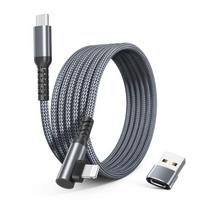 Kampinis USB C–Lightning laidas su USB A adapteriu 2 m