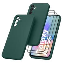 Samsung Galaxy A05S dėklas su 2 vnt. ekrano apsaugom
