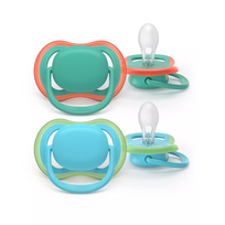 PHILIPS AVENT, Čiulptukas silikoninis, nuo 6-18 mėn. N2 „Ultra air“ SCF087/10