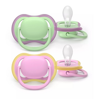PHILIPS AVENT, Čiulptukas silikoninis, nuo 6-18 mėn. N2 „Ultra air“ SCF087/12