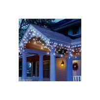 Led girlianda varveklis 500 led 23m balta su blyktemis