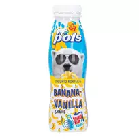 Bananų ir vanilės jogurto kokteilis POLS, 220 g