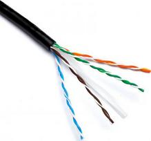 Kabelis UTP Cat6 PE 4x2x0.5, montavimui lauke 100-100 | 5055540501550