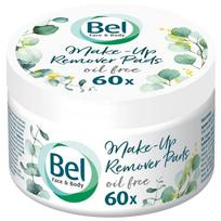 Bel Face & Body Make-Up Remover Pads - drėgnos makiažo valymo pagalvėlės su alijošiumi, 60 vnt.