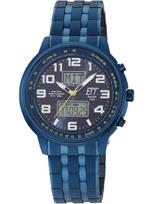 ETT Eco Tech Time EGS-11735-32M Mens Watch Solar Drive Radio-controlled 48mm 10ATM - Laikrodis vyrams