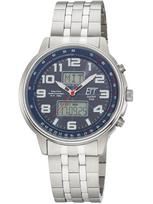 ETT Eco Tech Time EGS-11733-32M Mens Watch Solar Drive Radio-controlled 48mm 10ATM - Laikrodis vyrams
