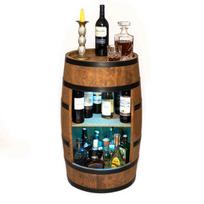 Statinės formos spintelė gėrimams Creative Cooper“, 3_PW_RGB, 80x50 cm, venge spalva