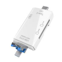 6in1 SD/TF kortelių skaitytuvas su USB OTG