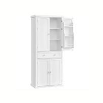 Bufetas 40x76x182,1cm., baltos spalvos