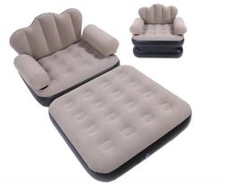 Sulankstomas, pripučiamas baldas 2in1 sofa lova 198 × 70 cm