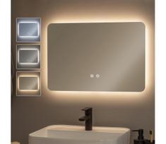 Brilagi - dimeriu reguliuojamas vonios veidrodis su priešrūkinimo šildymu ir apšvietimu DIANA LED/13W/230V 40x60 cm IP44