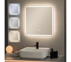 Brilagi - dimeriuojamas vonios veidrodis su LED apšvietimu ir šildymu BELLA LED/16W/230V 60x60 cm IP44