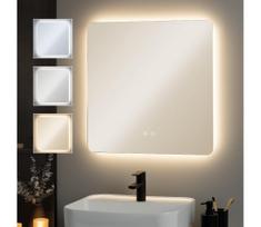 Brilagi - reguliuojamas LED vonios veidrodis su šildymu ir apšvietimu DIANA LED/17W/230V 60x60 cm IP44