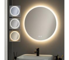 Brilagi - reguliuojamas, šildomas LED veidrodis su apšvietimu CLARA ECO LED/12W/230V Ø 60 cm IP44