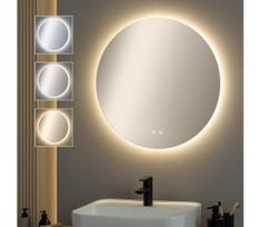 Brilagi - reguliuojamas LED veidrodis su šildymu ir apšvietimu DEMI ECO LED/12W/230V Ø 60 cm IP44