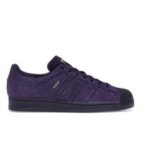 Kader Sylla x adidas Superstar ADV Tamsiai violetiniai Unisex sportbačiai Aukso-Metaliniai HP8865 42
