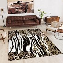 Švelnaus prabangumo leopardo rašto kilimas Nordic namų svetainei skalbiamas neslystantis kilimėlis miegamojo lovos šonui didelio ploto grindų kilimėlis 40x60cm