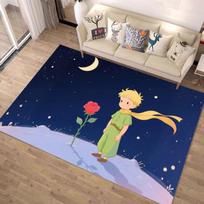 Mažojo princo animacinis kilimas Vaikų miegamojo kilimas Namų kilimas Pilnas kavos staliuko šoninis svetainės kilimas 40x60cm
